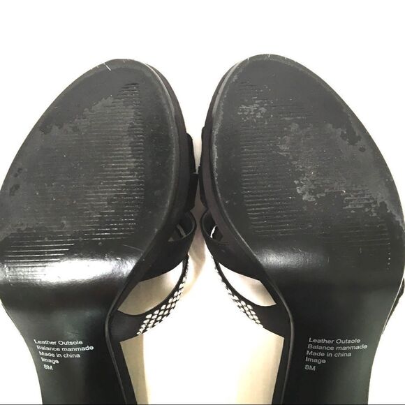 Alfani rhinestone twist slip on heels 8M - Picture 12 of 13